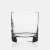 Aangepaste Klassieke Groene Eucalyptus Foliage Kra Whisky Glas (Links)