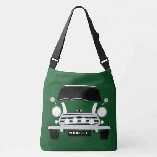 Aangepaste klassieke minikaart-canvas tas (Voorkant)