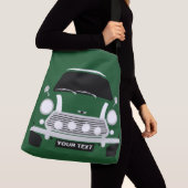 Aangepaste klassieke minikaart-canvas tas (Dichtbij)