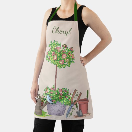 Aangepaste kleding schort (Insitu)