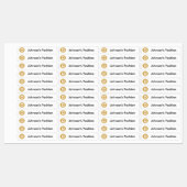 Aangepaste kleding voor zakelijke Logo en tekst Labels (Vel)