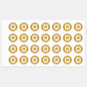 Aangepaste kleding voor zakelijke Logo Labels (Vel)