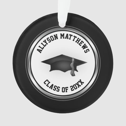 Aangepaste kleerkap voor klasmakerij en tassel ornament (voorkant)