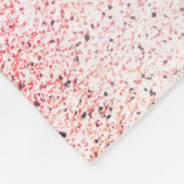 Aangepaste kleindochter Roze Unicorn Fleece Deken (Hoek)