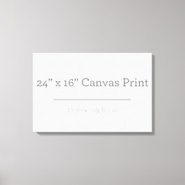 Aangepaste kleine canvasprint canvas afdruk