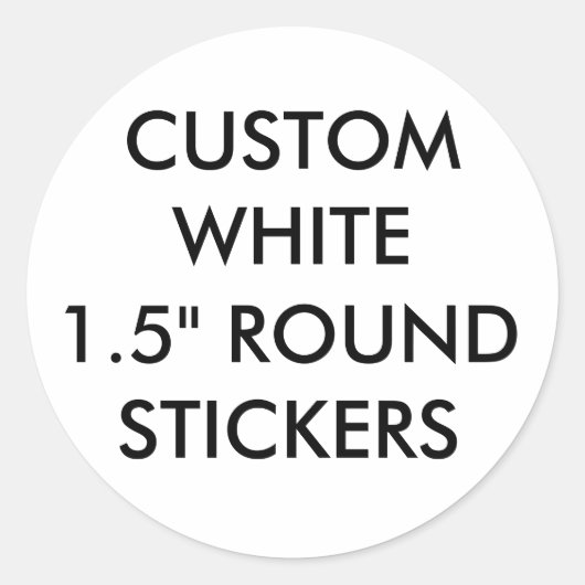 Aangepaste kleine glanzende 1,5" ronde Stickers (Voorkant)