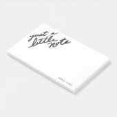 Aangepaste kleine notitieboekjes post-it® notes (Schuin)