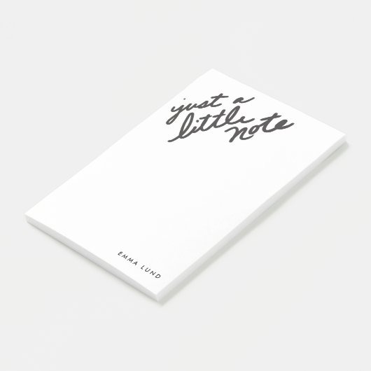 Aangepaste kleine notitieboekjes post-it® notes (Schuin)