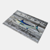Aangepaste klepdeur met Lat en Long Deurmat (Schuin)