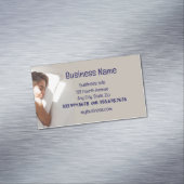 Aangepaste klepvormgeving met mattress magnetisch visitekaartje (Voorbeeld)