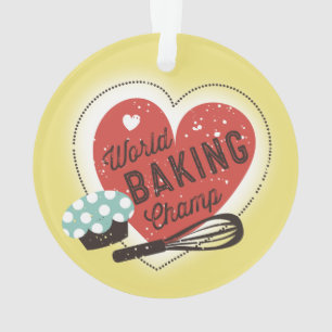 Aangepaste kleur bakken champ kerst ornament