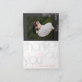 Aangepaste kleur, bedankt kaarten (Binnen)