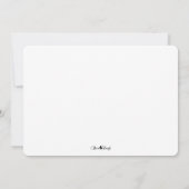 Aangepaste Kleur Daisy Fotolijst Save Our Date Kaa Kaart (Achterkant)