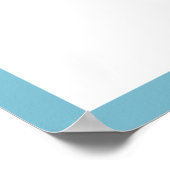 Aangepaste Kleur Foto Afstudeerceremonie Handteken Poster (Hoek)