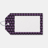 Aangepaste kleur garen cadeaulabel (Achterkant Horizontaal)