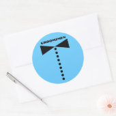Aangepaste kleur Groomsmen Stickers (Envelop)