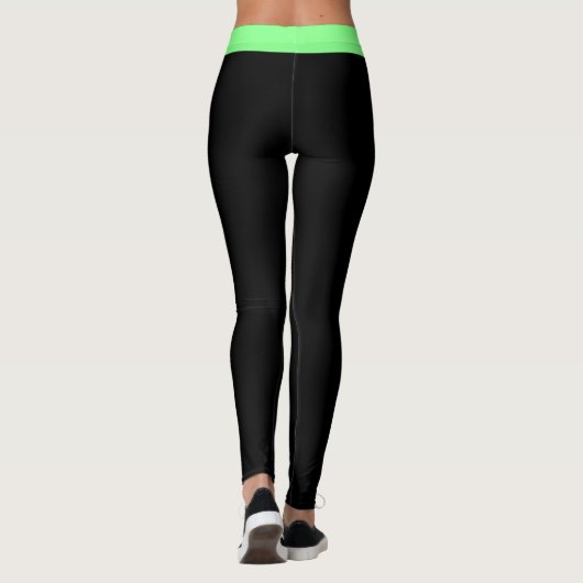 Aangepaste kleur | "Heilige Hoogte" Leggings (Achterkant)
