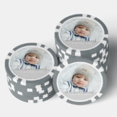 Aangepaste kleur met aangepaste foto's en tekst poker chips (Opstapeling)