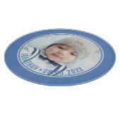 Aangepaste kleur met aangepaste foto's en tekst snijplank (Hoek)