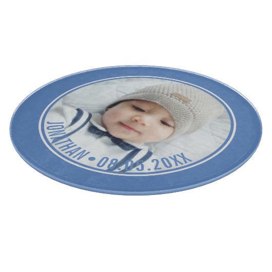 Aangepaste kleur met aangepaste foto's en tekst snijplank (Hoek)