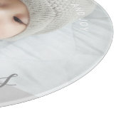 Aangepaste kleur met aangepaste foto's en tekst snijplank (Hoek)