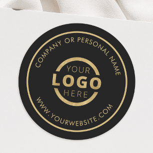 Aangepaste kleur promotionele zakelijke logo merkl ronde sticker