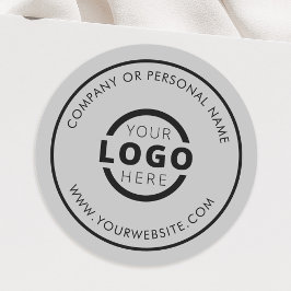 Aangepaste Kleur Promotionele Zakelijke Logo Merkn Ronde Sticker