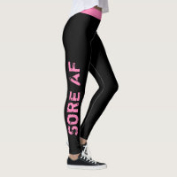 Aangepaste kleur | "Sore AF"-werkplan