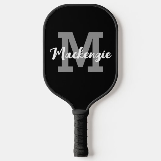 Aangepaste kleur van de Naam van het MonogrammeMan Pickleball Paddle (Voorkant)