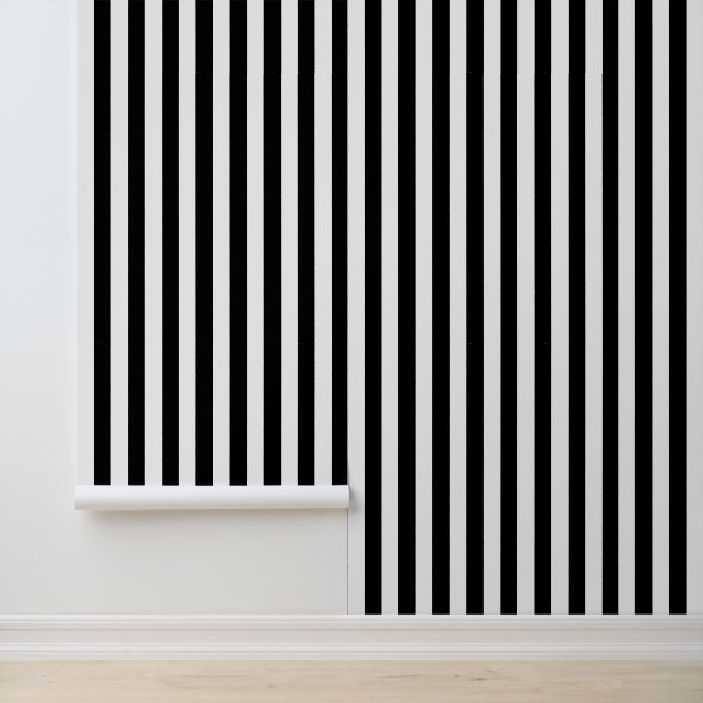 Aangepaste kleur Verticaal Stripe Patroon Behang (Applicatie)