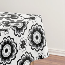 Aangepaste Kleur Vintage Bloemmotief