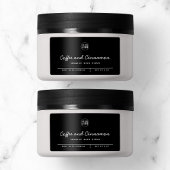 Aangepaste kleur Voeg Logo Script Lines toe Produc Etiket