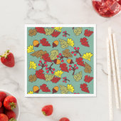 Aangepaste kleur voor herfst, zuren en bessen servetten (Insitu)