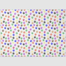 Aangepaste kleurafbeelding en puppy dog Pagina Afd