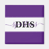 Aangepaste kleurblok voor scholen magneet (Voorkant)