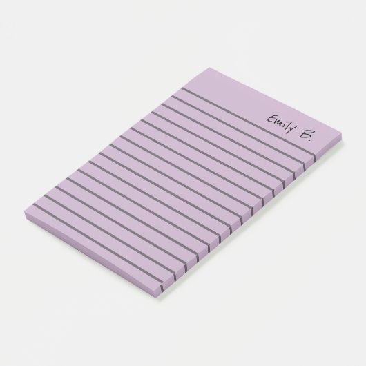 Aangepaste kleuren, 4x6 led post-it® notes (Schuin)