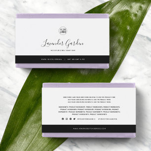 Aangepaste Kleuren Contrast Ingredienten Productla Waterfles Etiket