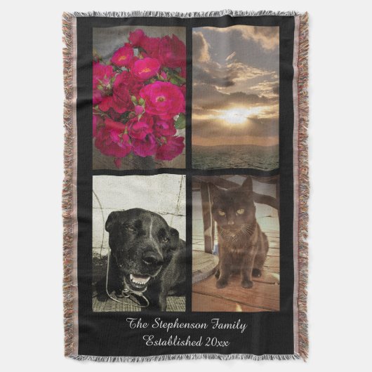 Aangepaste kleuren-foto's Vertica-Afbeelding voor Deken (Voorkant Verticaal)