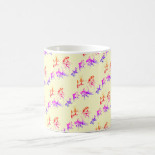 Aangepaste kleuren Goldfishes Coffee Mok