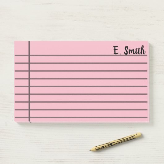 Aangepaste kleuren, groot post-it® notes (Op bureau)