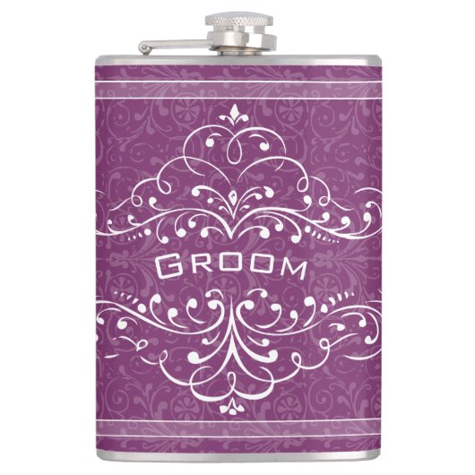 Aangepaste kleuren heupfles (Voorkant)