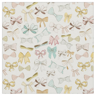 Aangepaste kleuren meisjesroze bogen stof