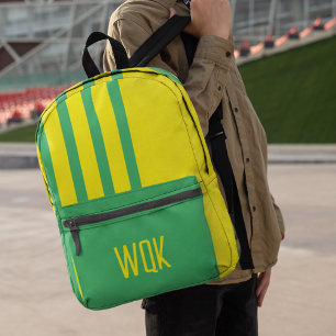 Aangepaste kleuren Monogram Bedrukte Rugzak