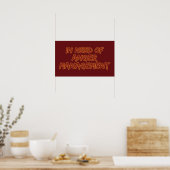 Aangepaste kleuren poster voor serverbeheer (Keuken)