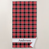 Aangepaste kleuren SVG van het aangepaste patroon Strandlaken (Voorkant)