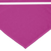 Aangepaste kleuren Tablecloth White Stripes - Paar Tafelkleed (Gekanteld)