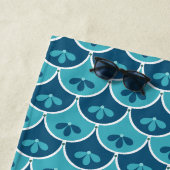 Aangepaste kleuren voor het Floral Pattern-patroon Strandlaken (In situ)