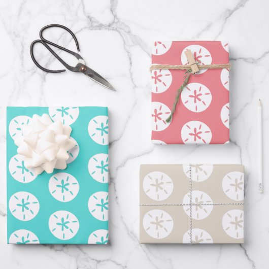 Aangepaste kleuren voor het patroon met tapijtsche inpakpapier vel (Voorkant)