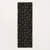 Aangepaste kleuren voor spatie-tijdperk Retro Yogamat (Achterkant)