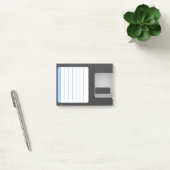 Aangepaste kleurendiskettestations post-it® notes (Kantoor)